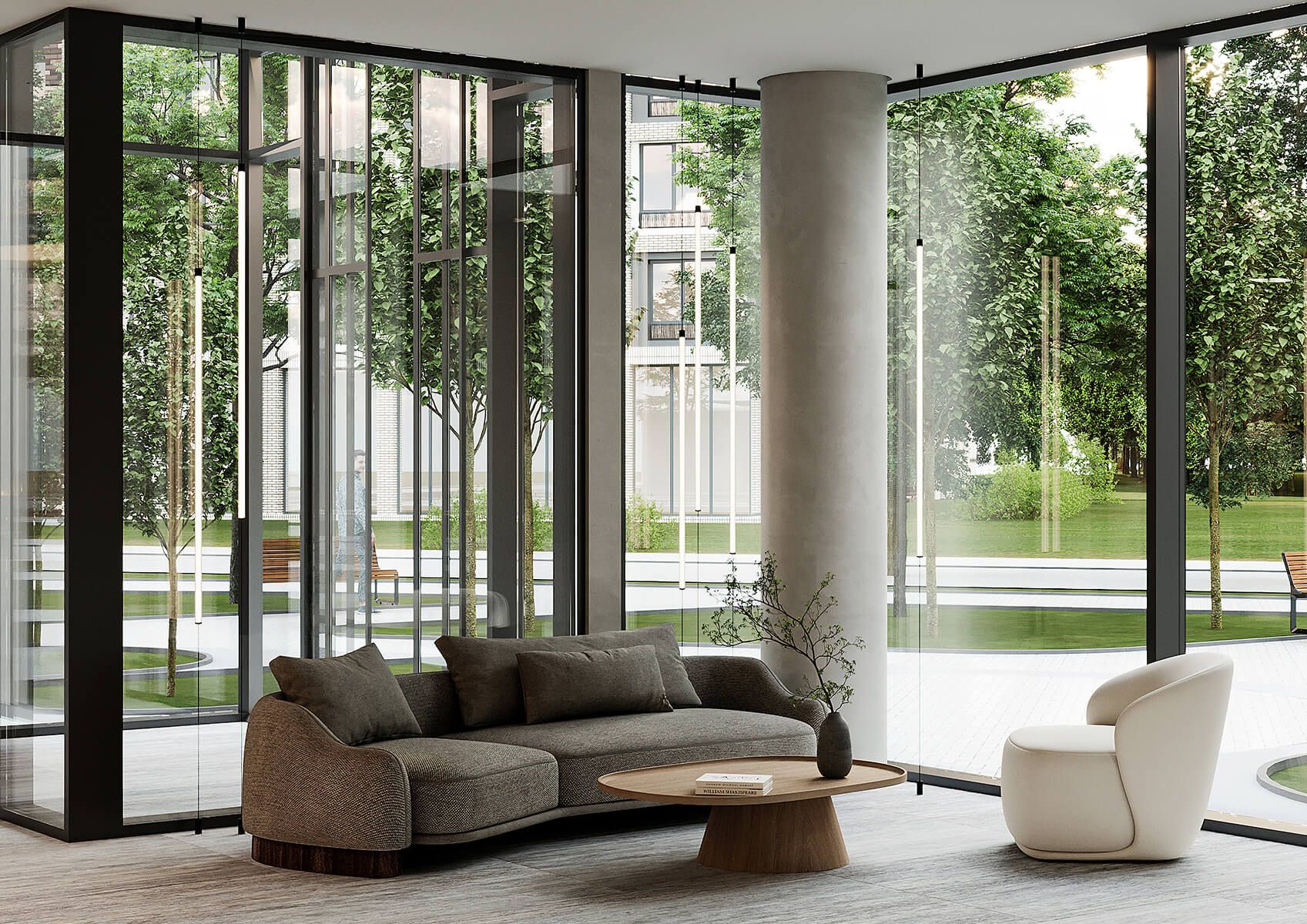 Комфортабельные зоны ожидания